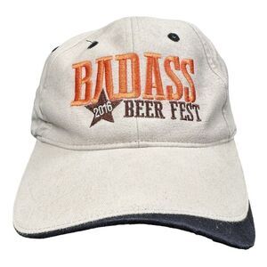 BadAss Beer Festival 2016 Hat Tampa Florida Strapback Adjustable Cap